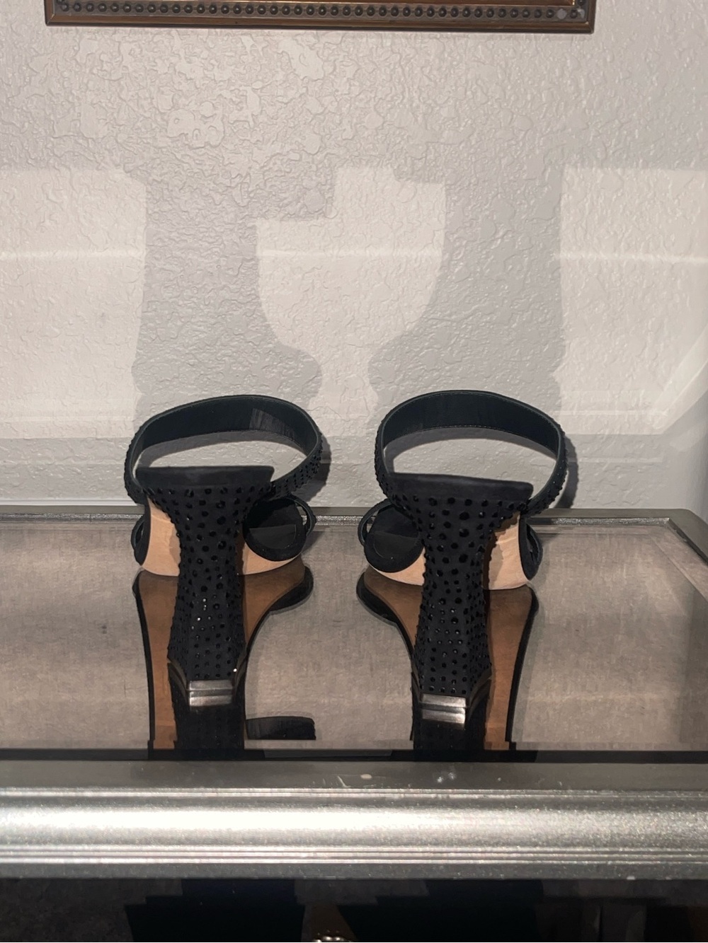 Giuseppe Zanotti Women's Vanilla Crystal Embellished Sandals Size 42 (MSRP $850) - Picture 8 of 11